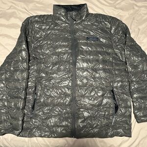 Men's Gray Packable Jacket